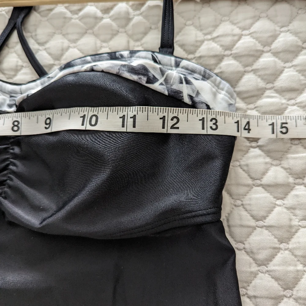 ATHLETA Belharra Bandeau Underwire Tankini‎ 34B/C